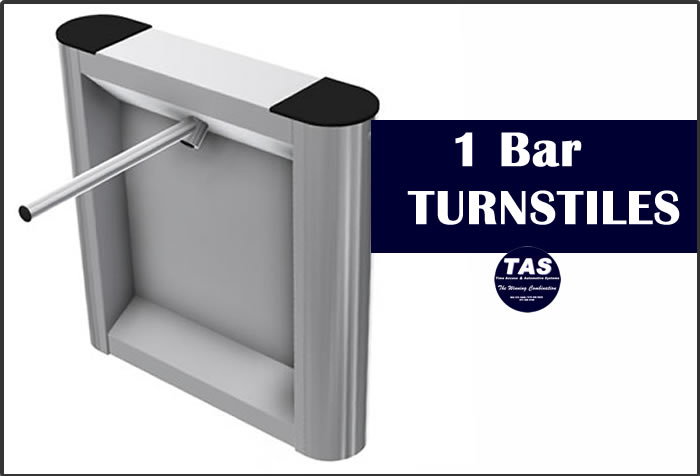 Turnstile 1 BAR Access Control and Attendance stand alone product